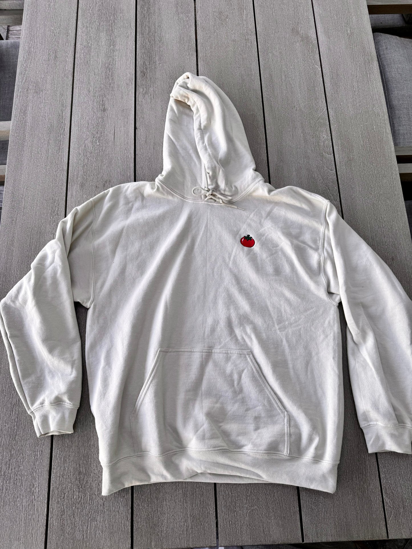Embroidered Tomato Hoodie