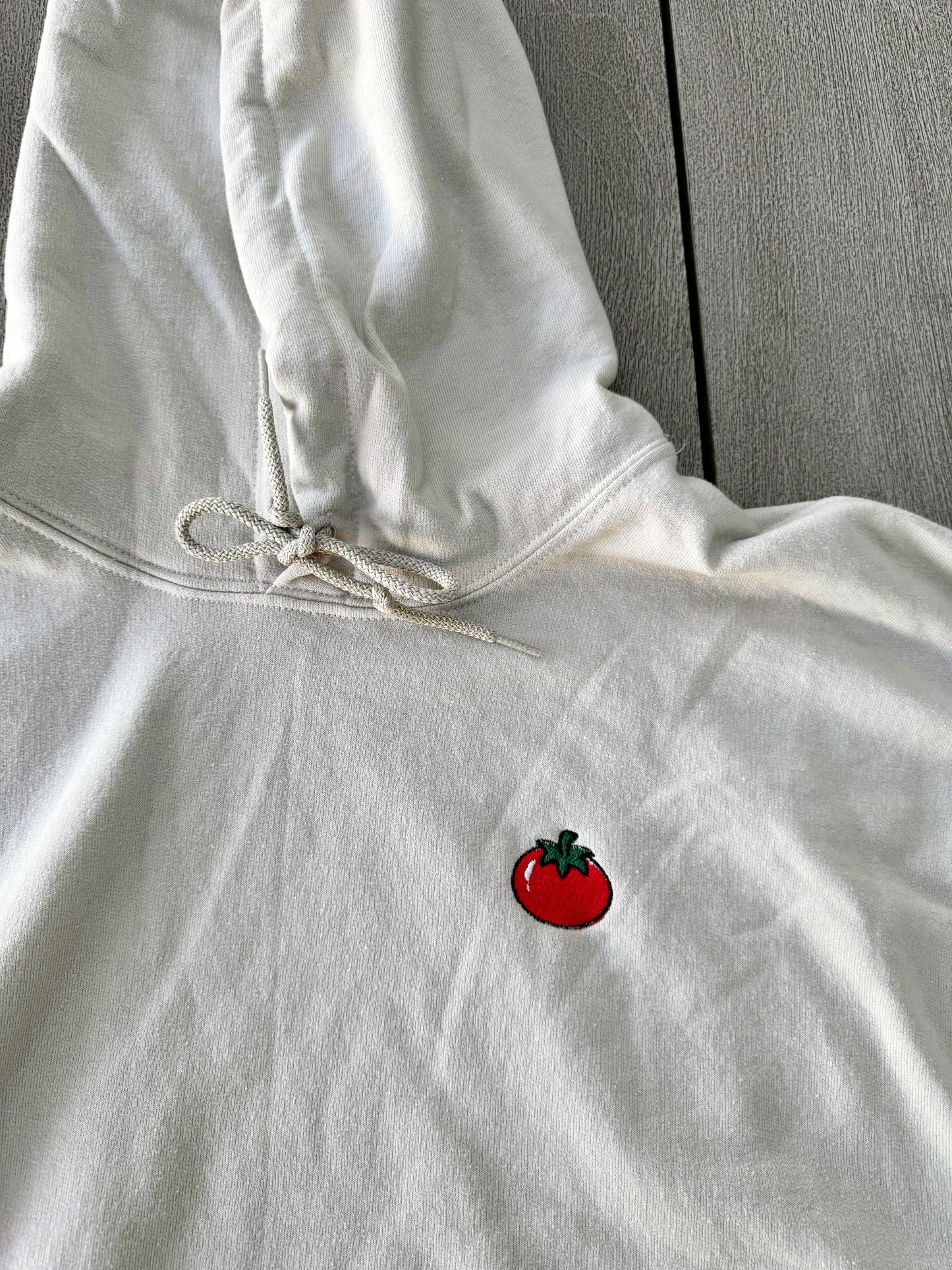 Embroidered Tomato Hoodie