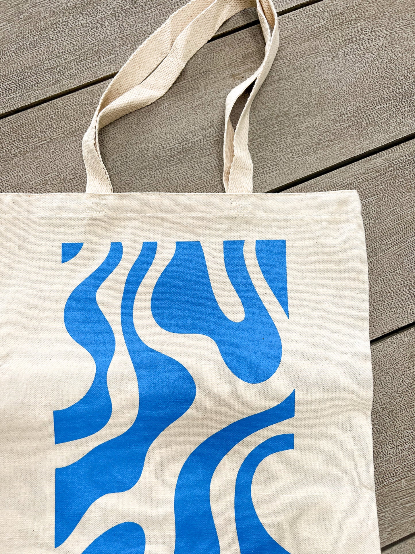 Wavy Tote Bag