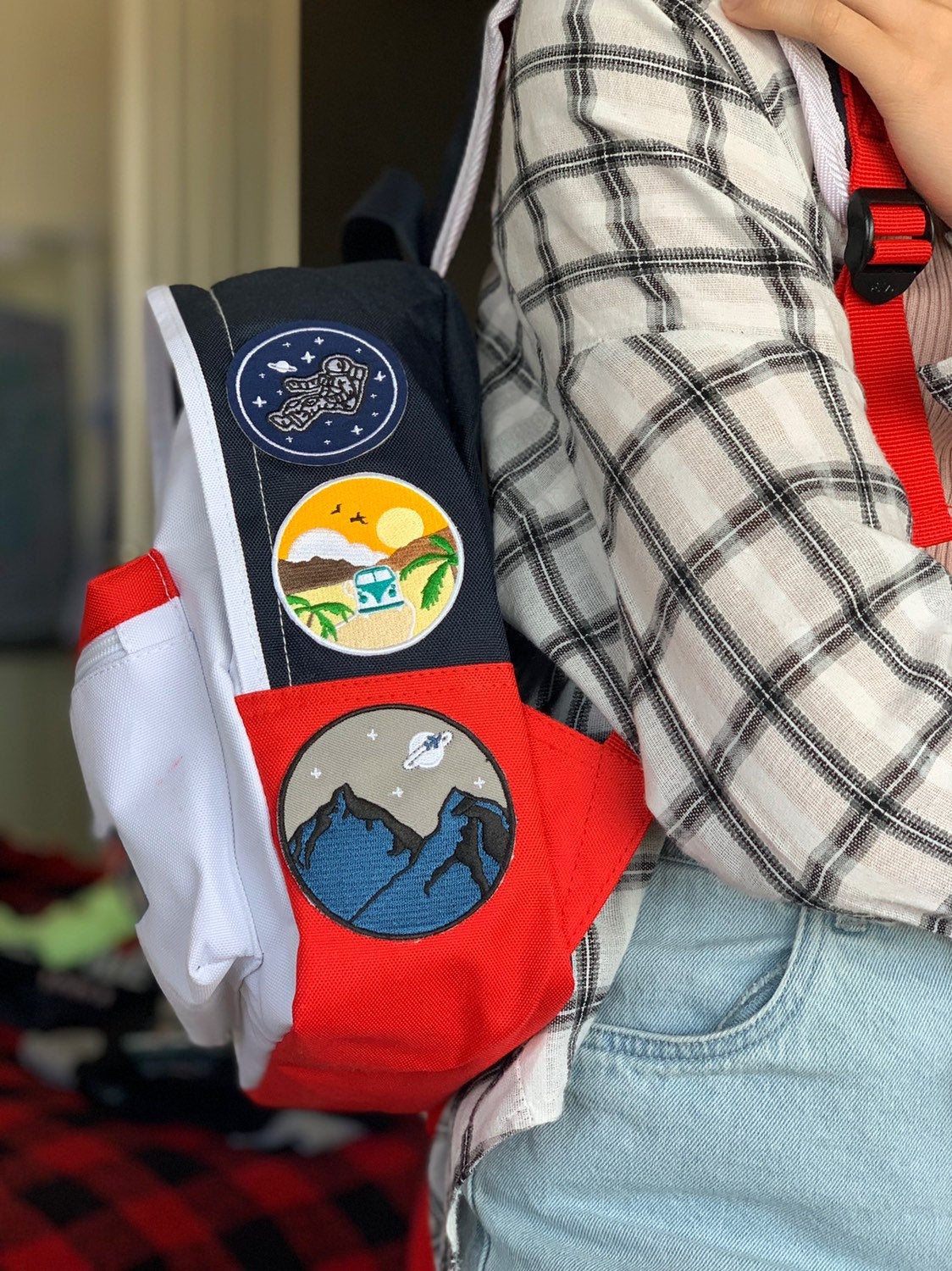Astronaut Embroidered Iron-On Patch 2.5"