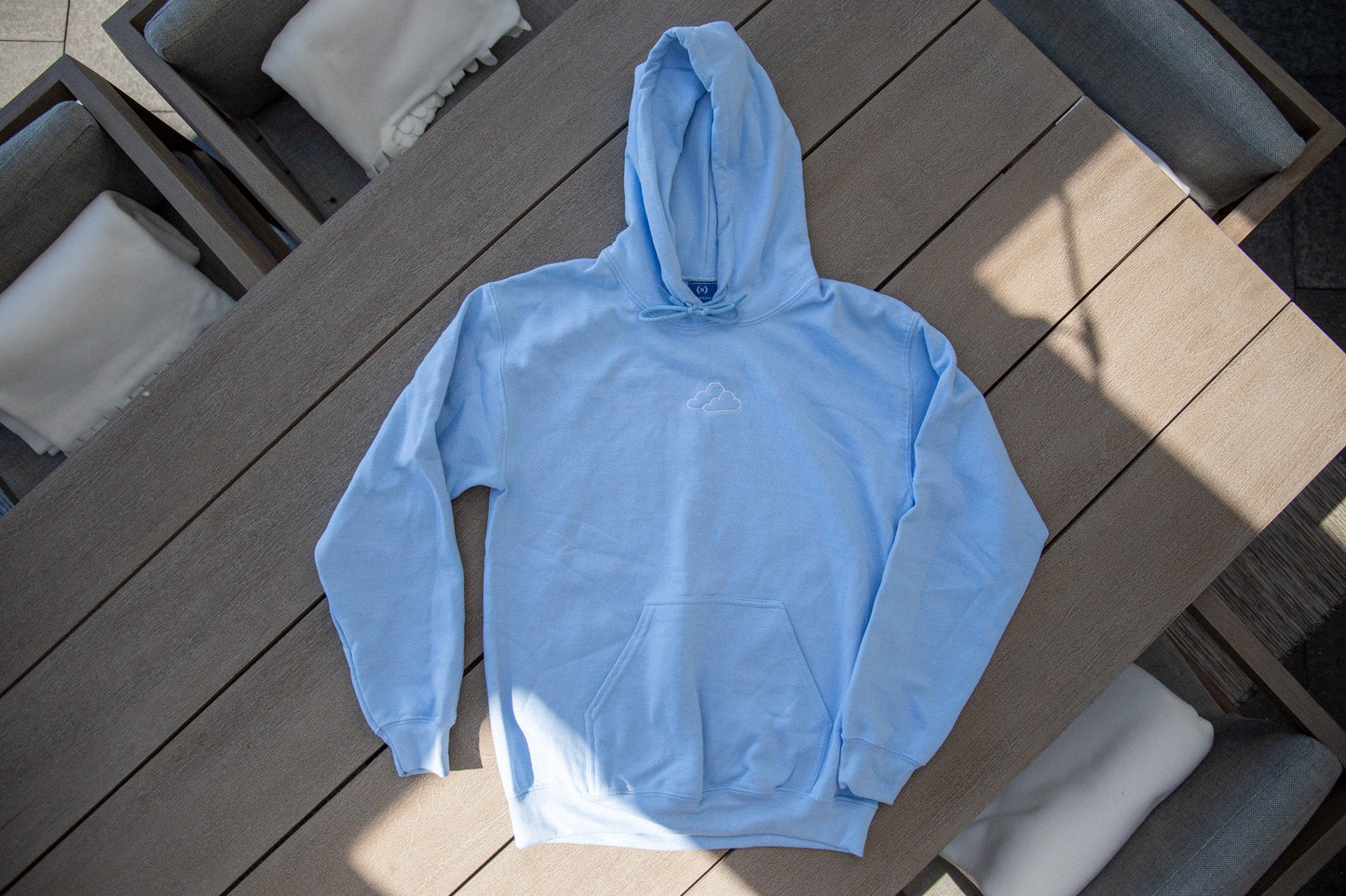 Embroidered Cloud Hoodie