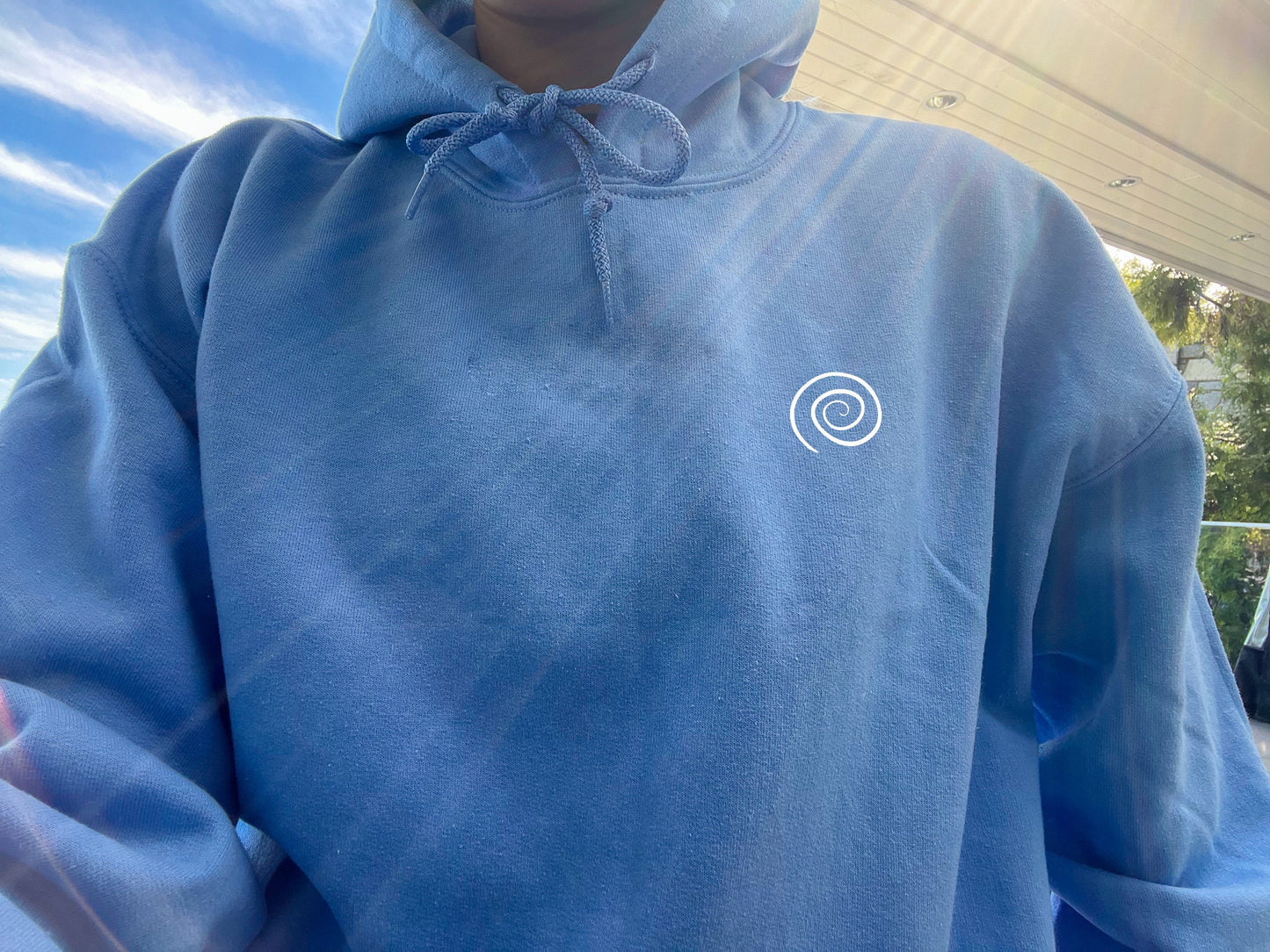 Swirl Minimalist Hoodie