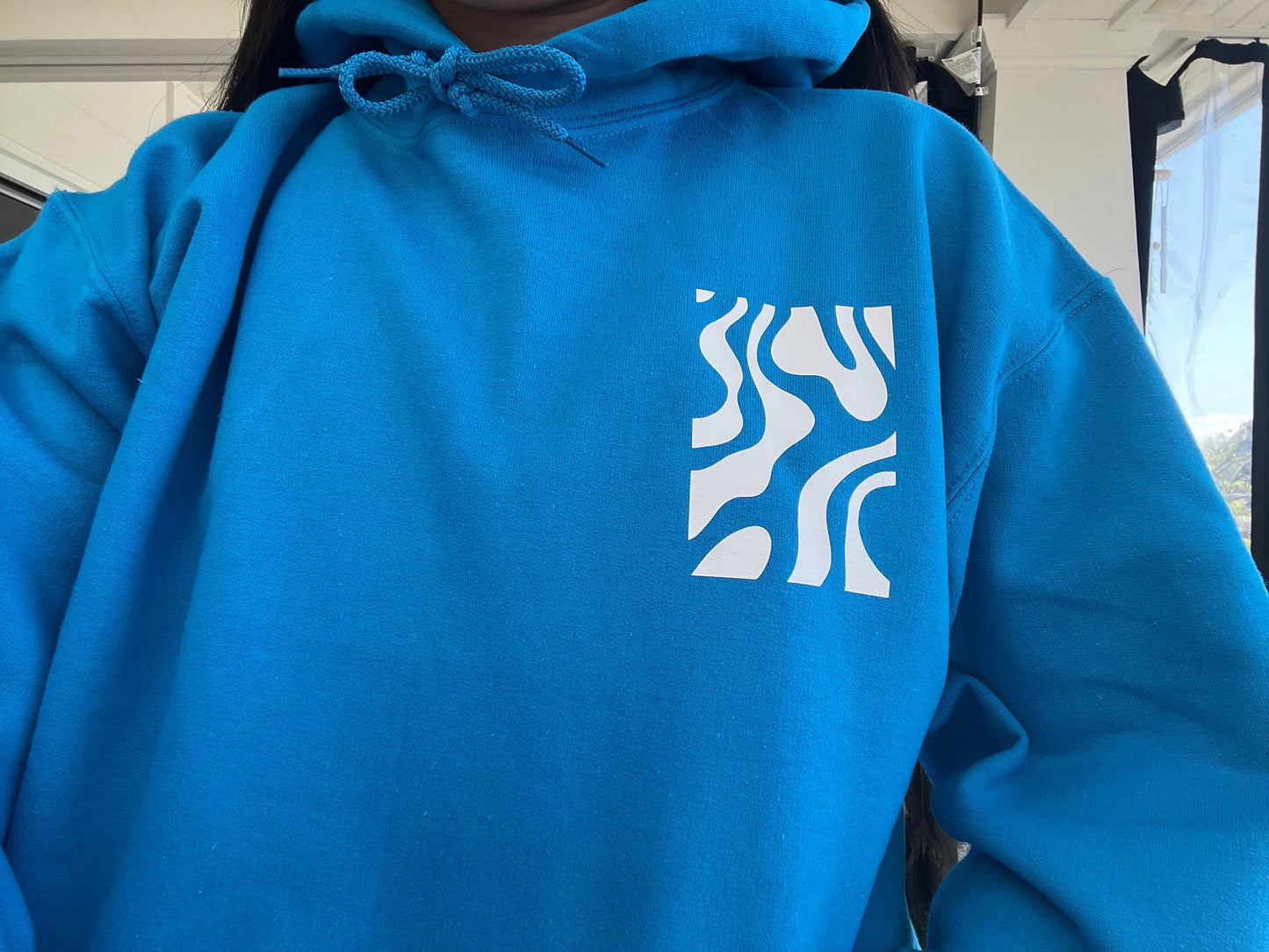 Wavy Minimalist Hoodie