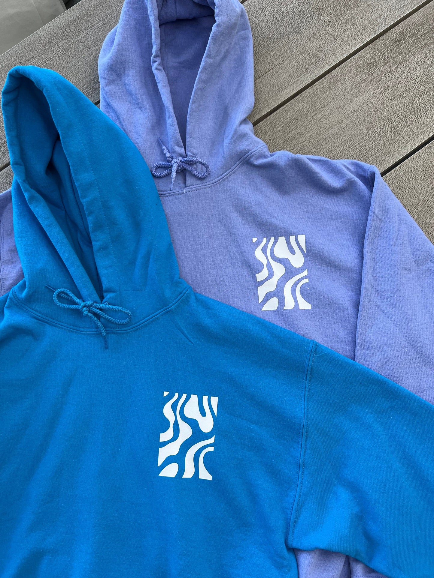 Wavy Minimalist Hoodie