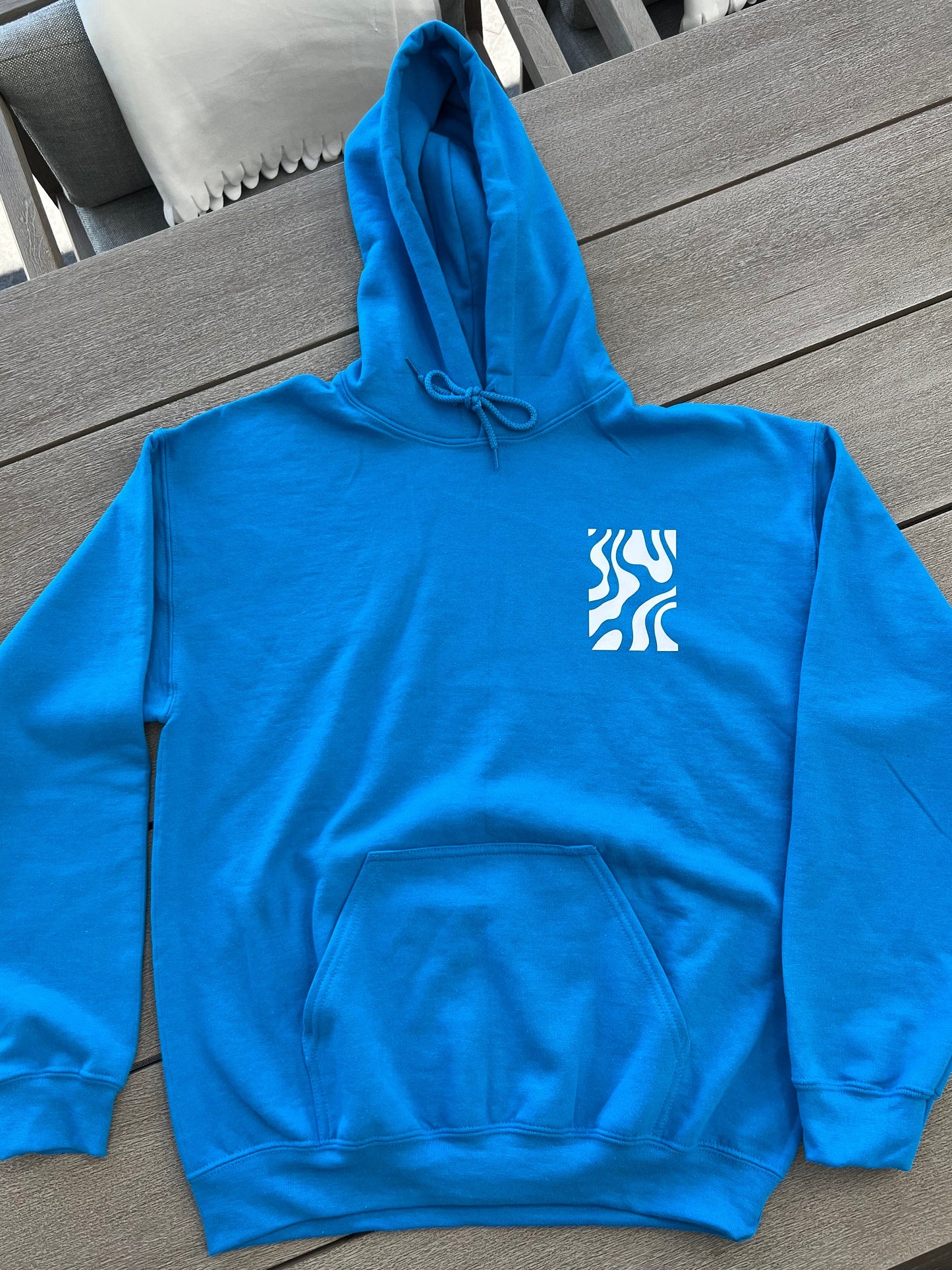 Wavy Minimalist Hoodie
