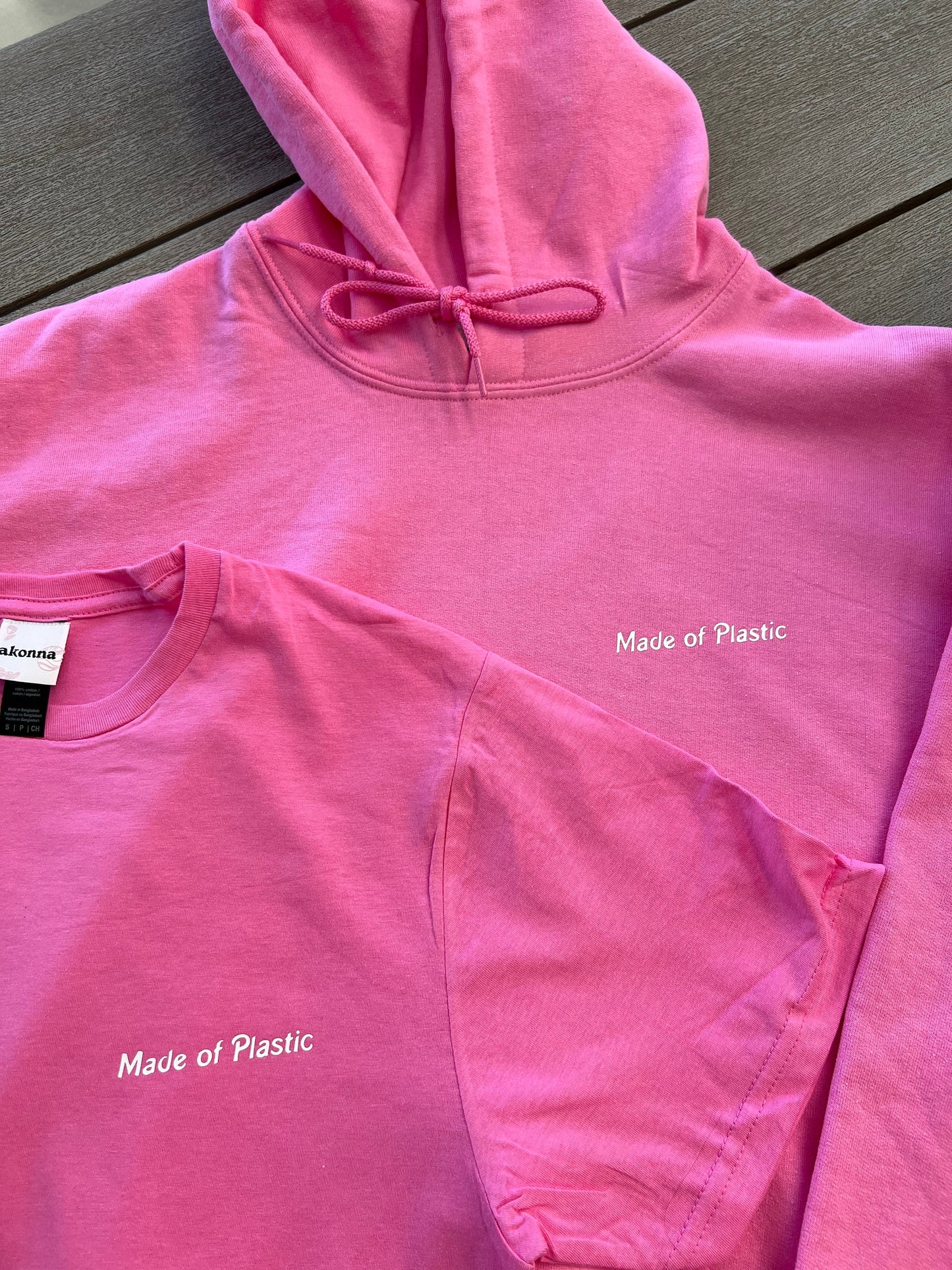 Made of Plastic Pink Shirt