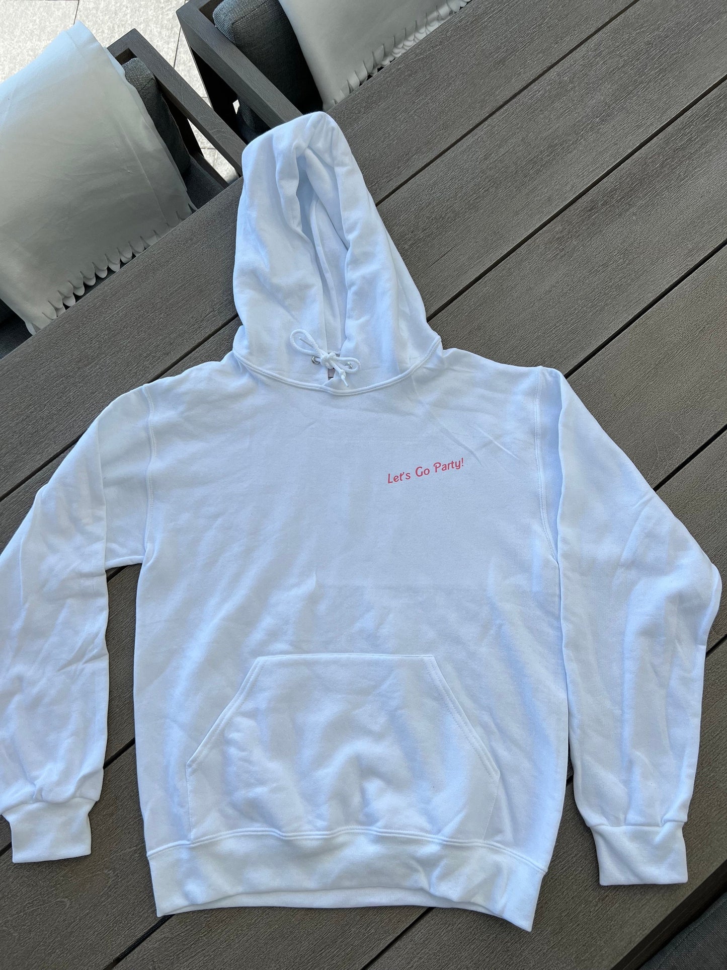 Let's Go Party Pink Hoodie