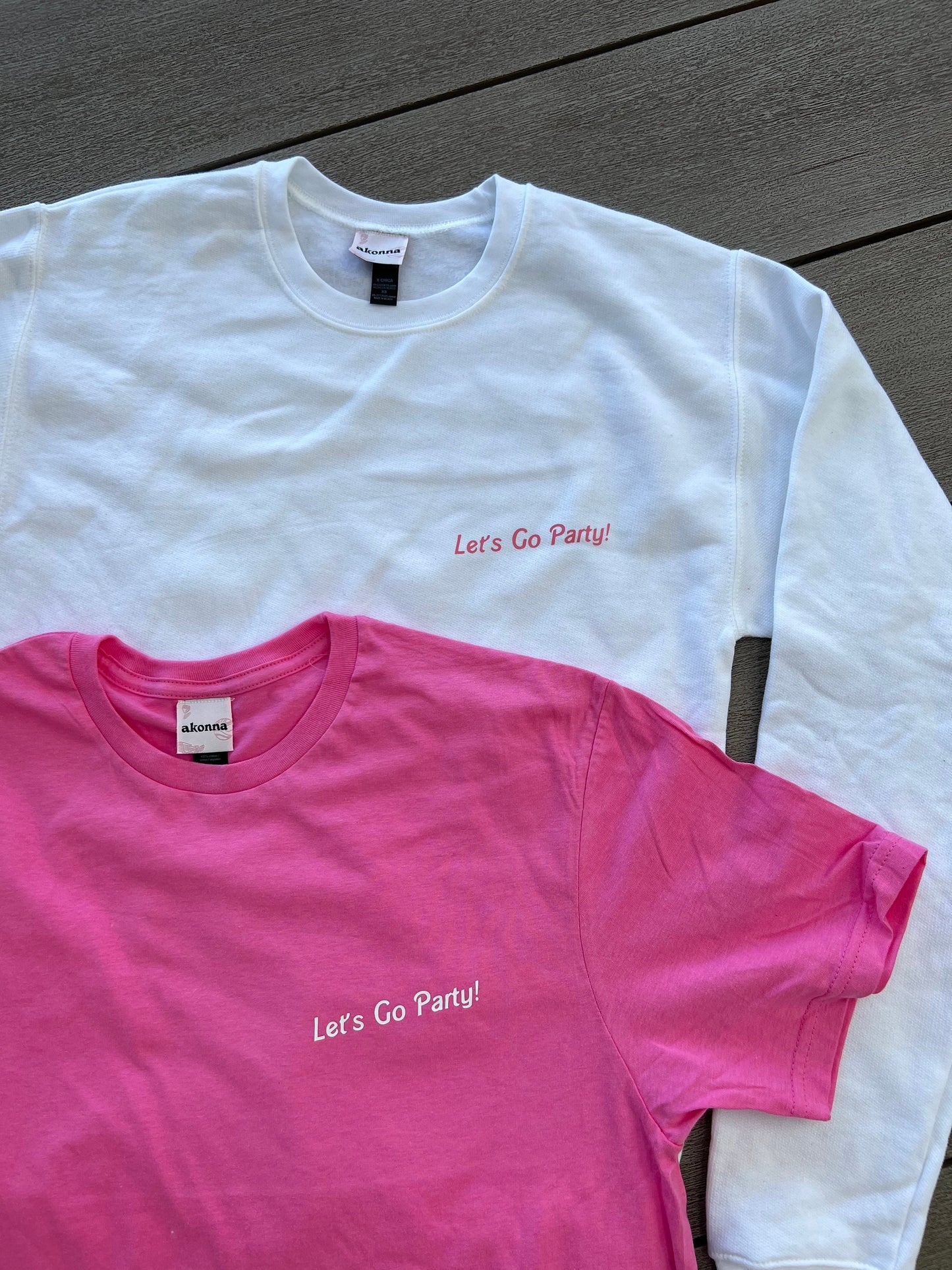 Let's Go Party Pink Shirt