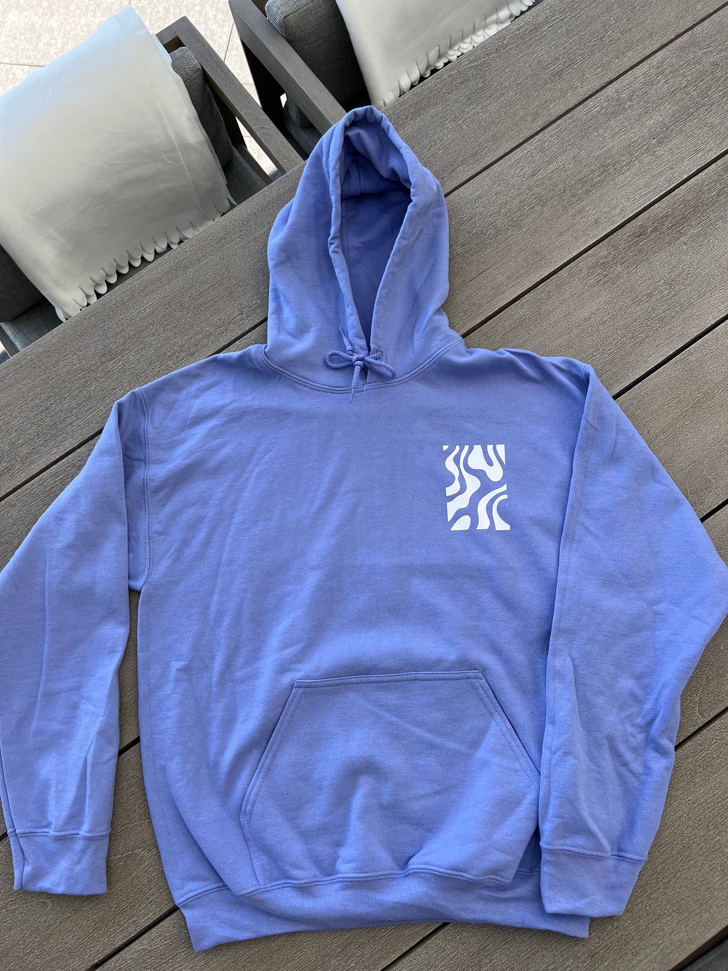 Wavy Minimalist Hoodie