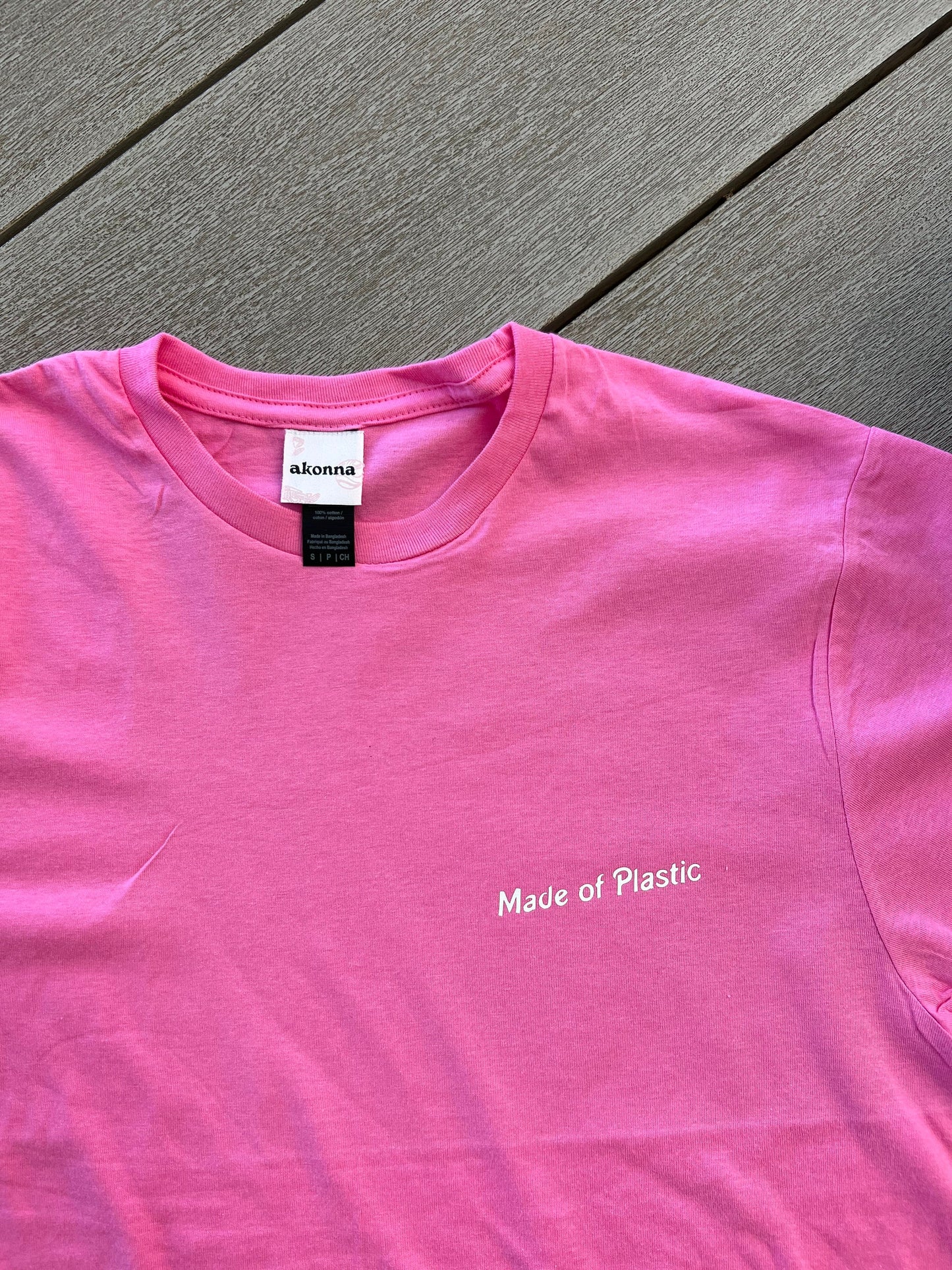 Made of Plastic Pink Shirt