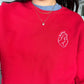 Embroidered Heart Aorta Crewneck