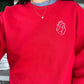 Embroidered Heart Aorta Crewneck