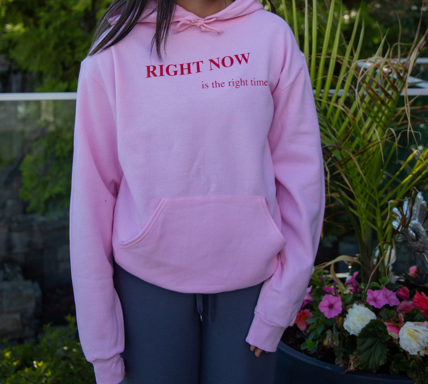 Right Now Graphic Hoodie