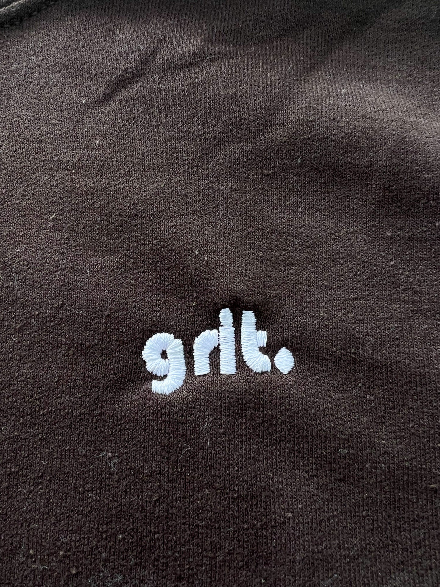 Embroidered Grit Hoodie