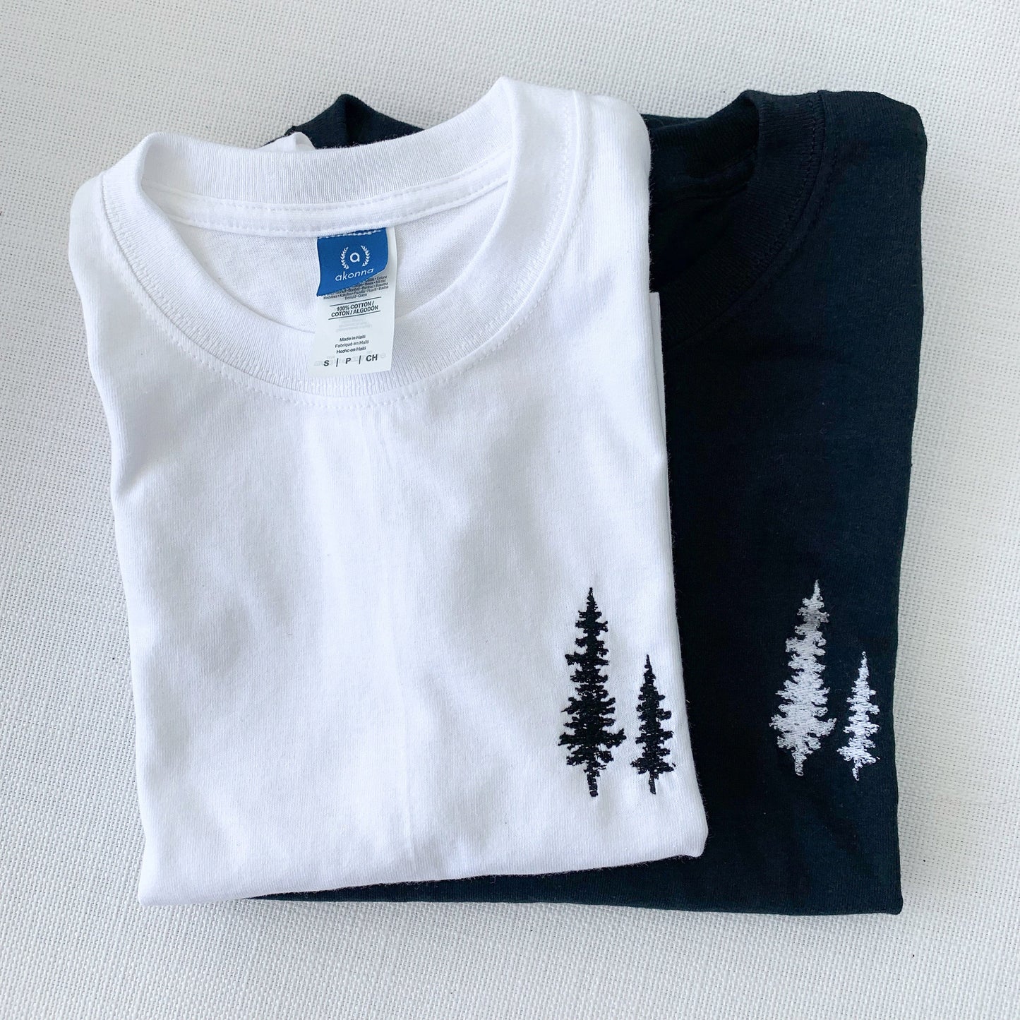 Embroidered Pine Tree Shirt