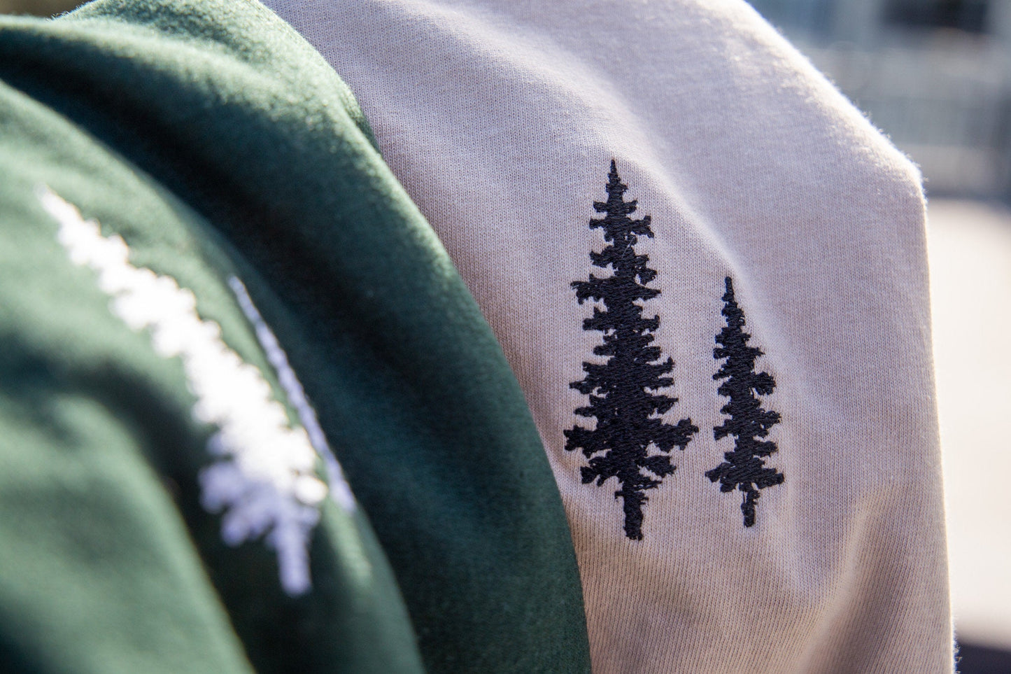 Embroidered Pine Tree Shirt