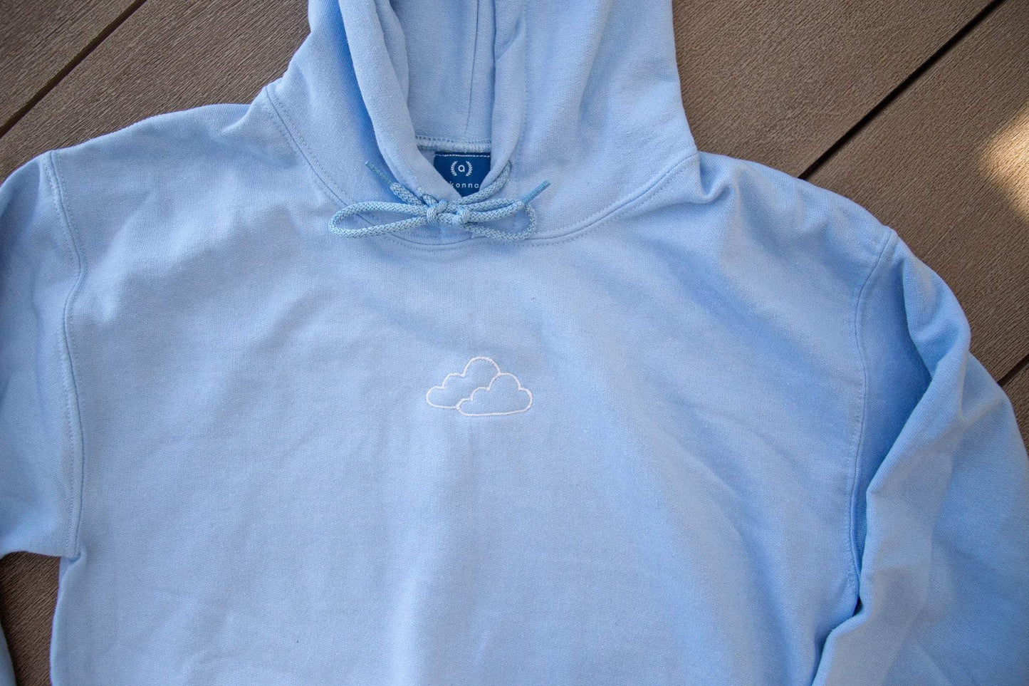 Embroidered Cloud Hoodie