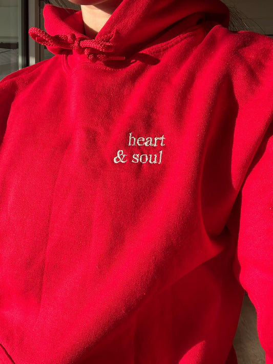 Heart and Soul Embroidered Hoodie