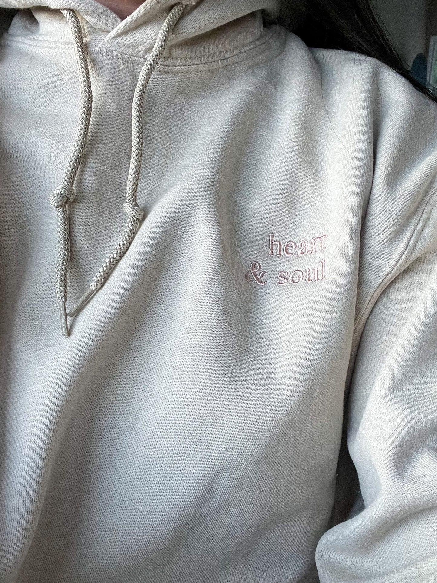 Heart and Soul Embroidered Hoodie
