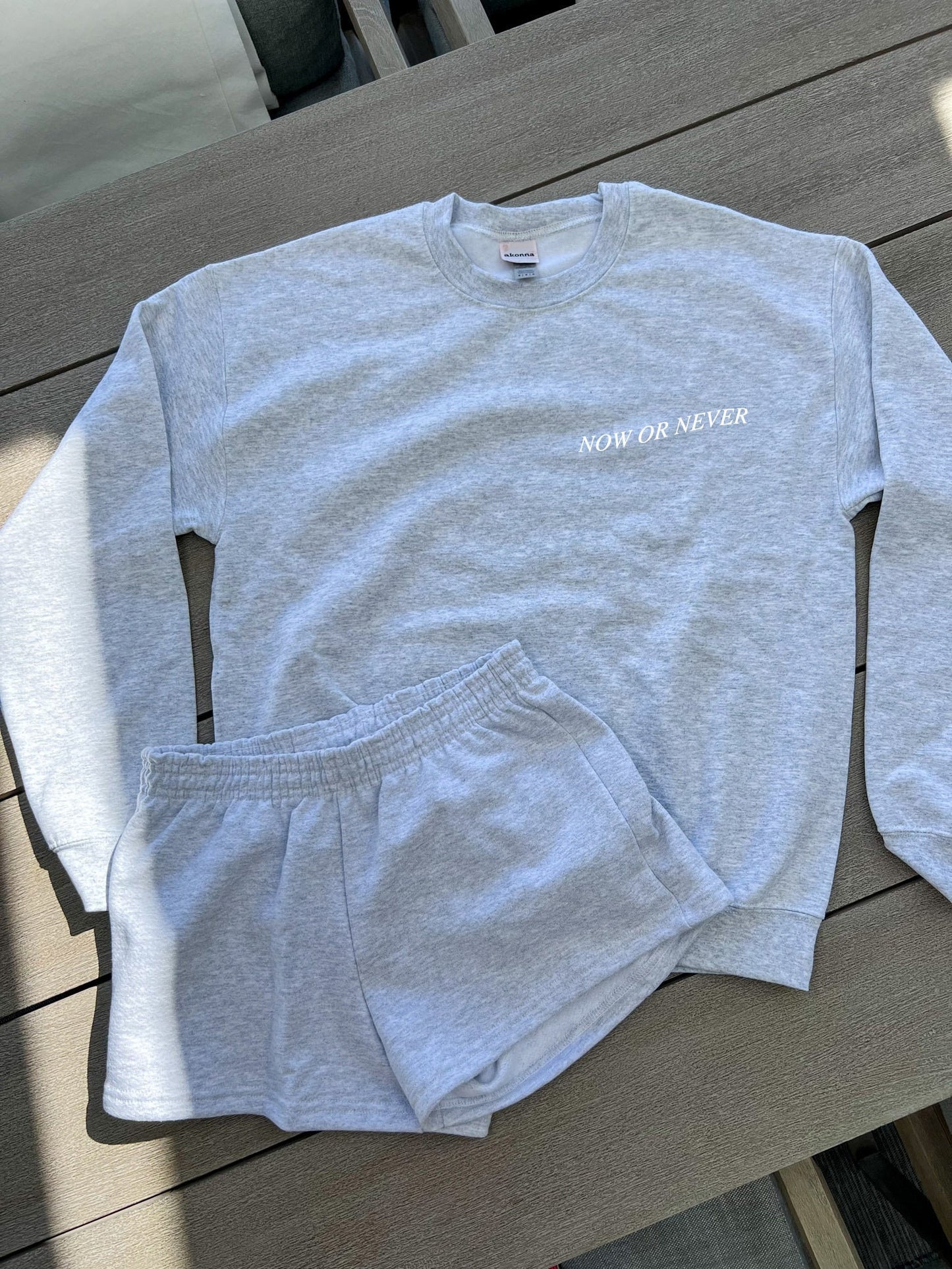 Now or Never Crewneck