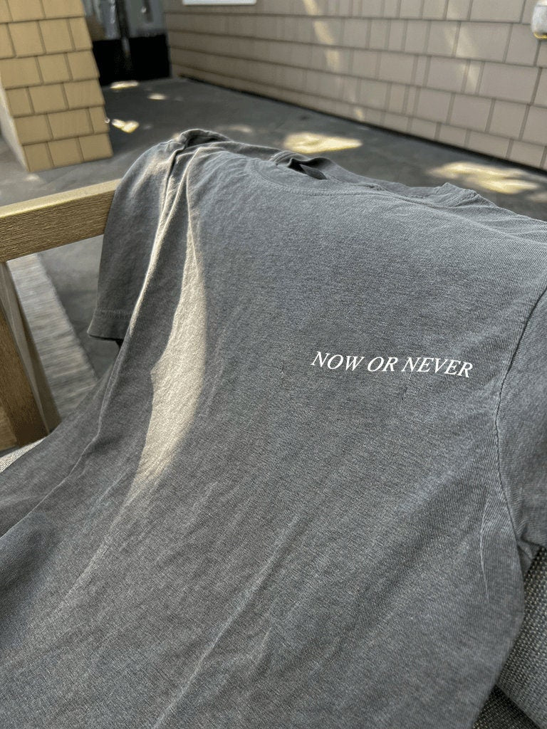 Now or Never Vintage Dyed Tee